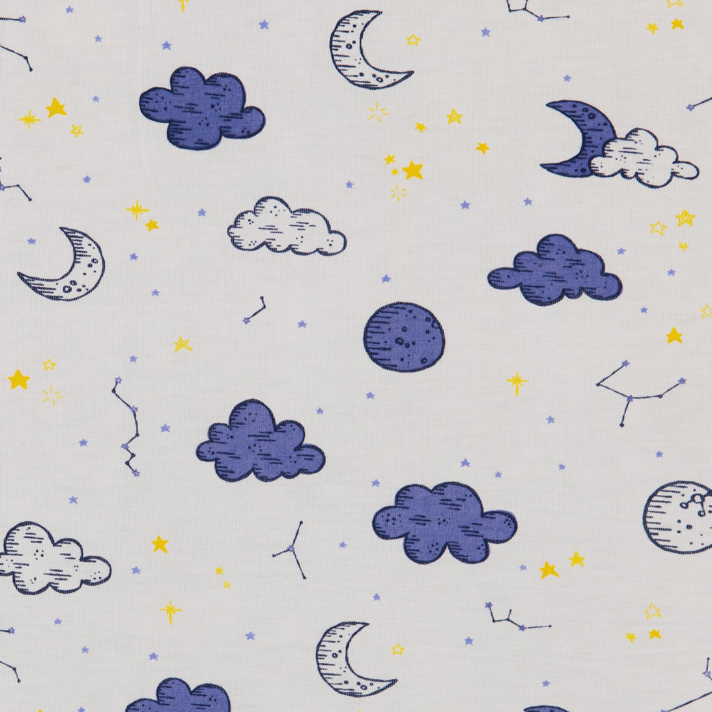 Short Romper in Dreamy Skies