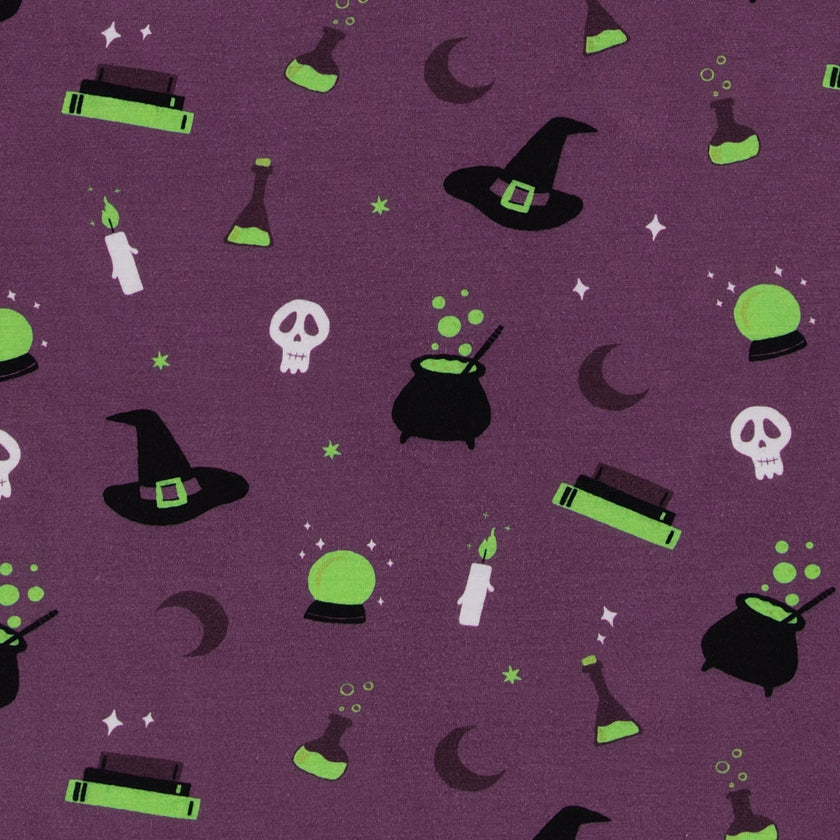 Long Sleeve Twirl Dress in Hocus Pocus