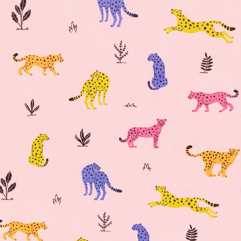 Short PJ Set in Jungle Cat
