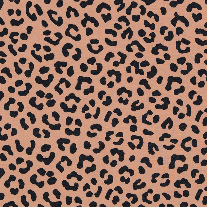 Long Sleeve Jogger Set in Leopard
