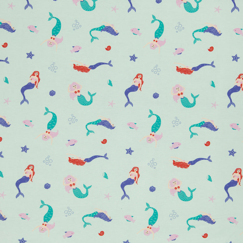 Long Sleeve Twirl Dress in Mermaids