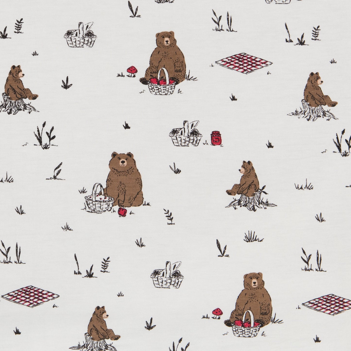 Short PJ Set in Picnic