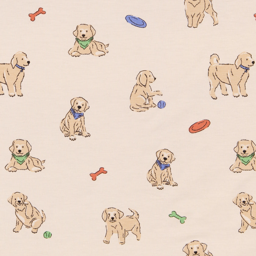 Twirl Dress in Playful Pups