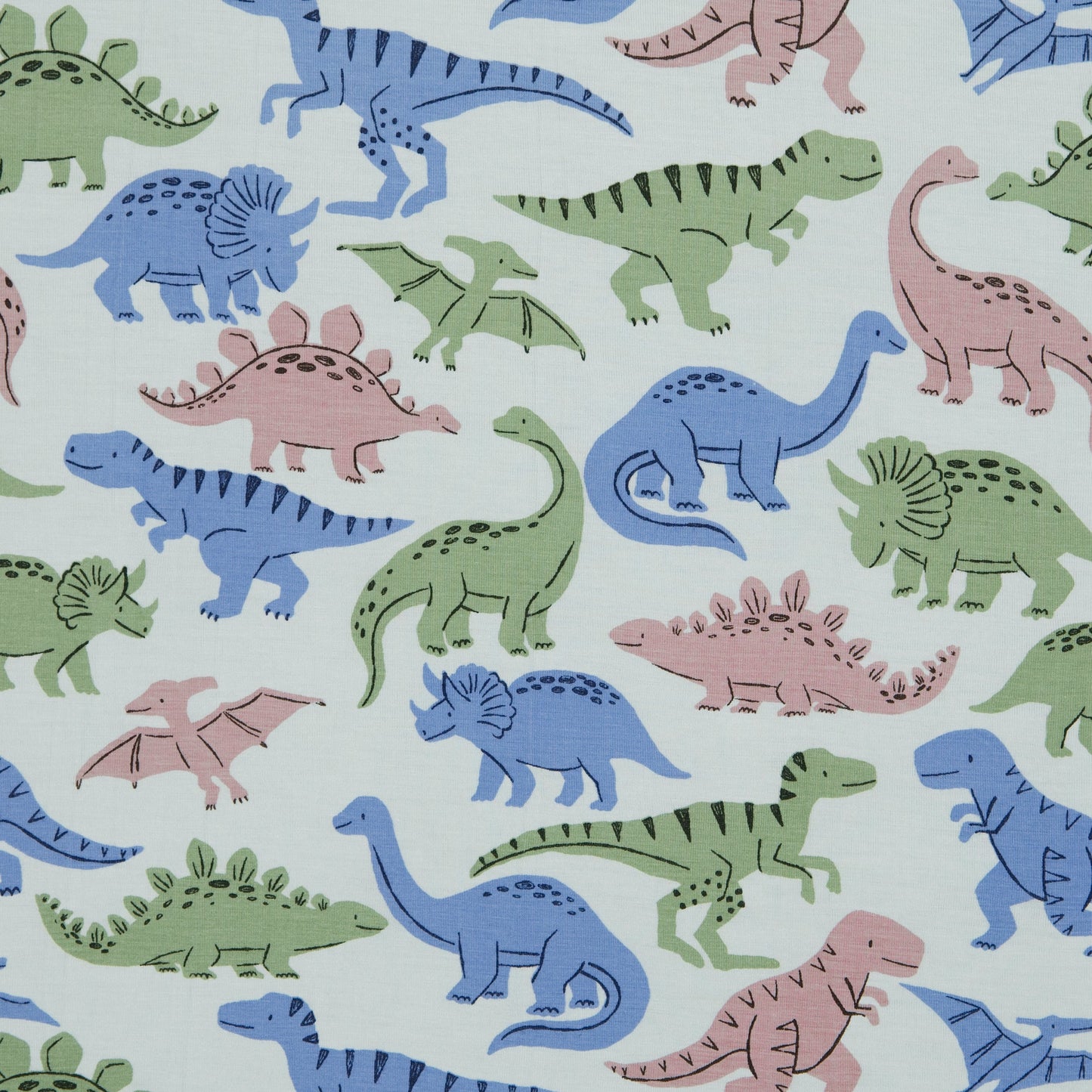 Twirl Dress in Prehistoric Pals
