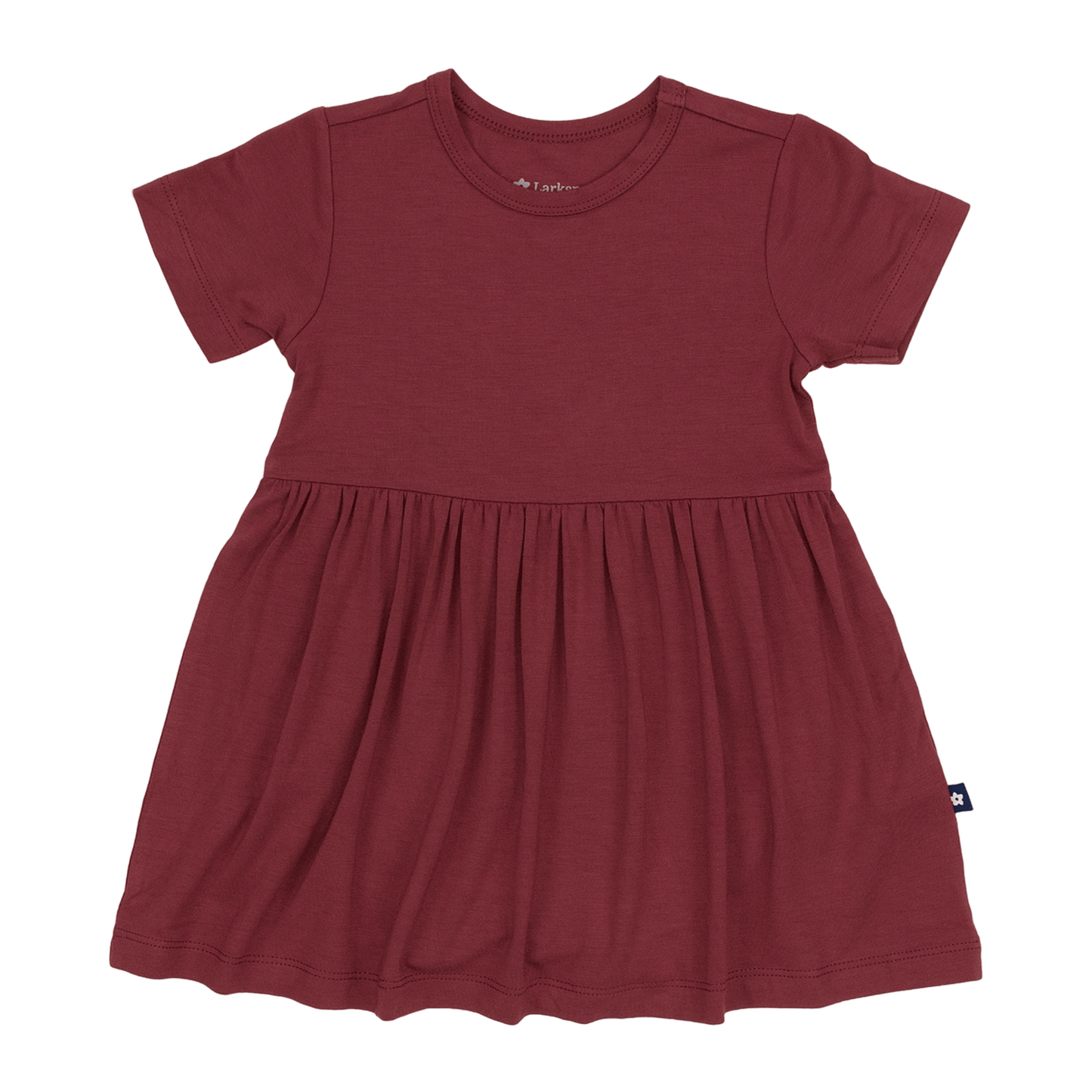 Twirl Dress in Crimson Canter