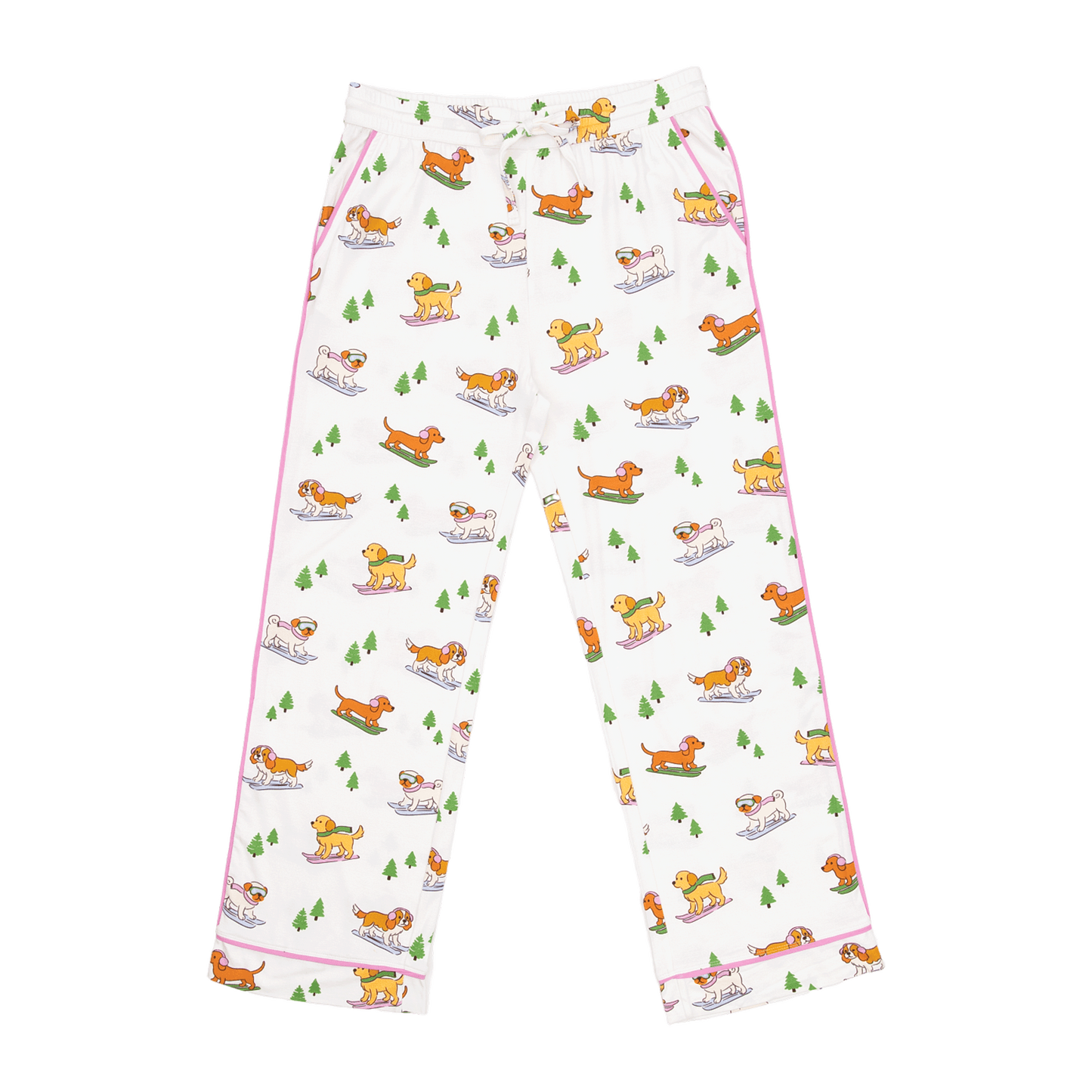 Women's Long Pajama Set in Pawder Patrol