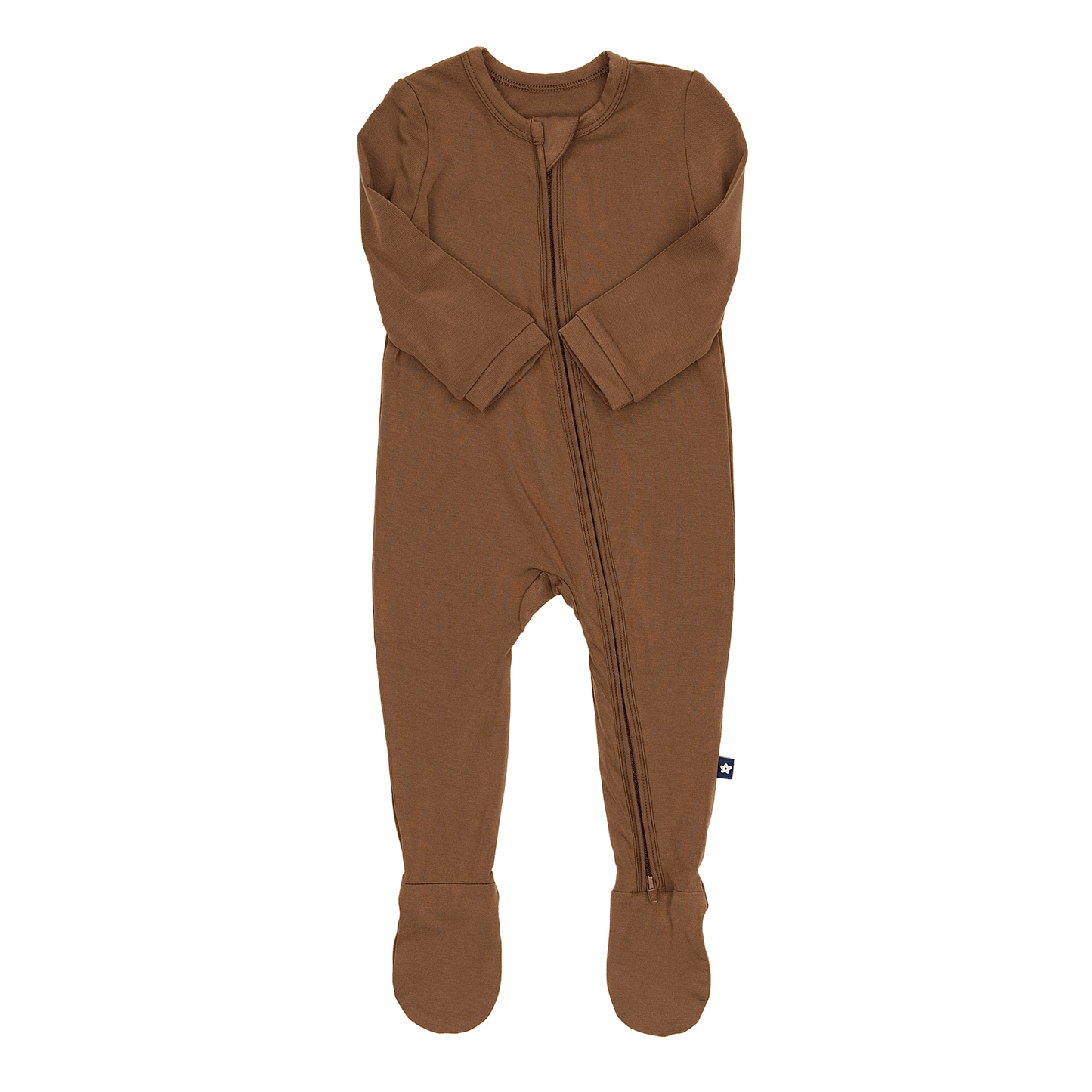 Zip Footie in Milk Chocolate