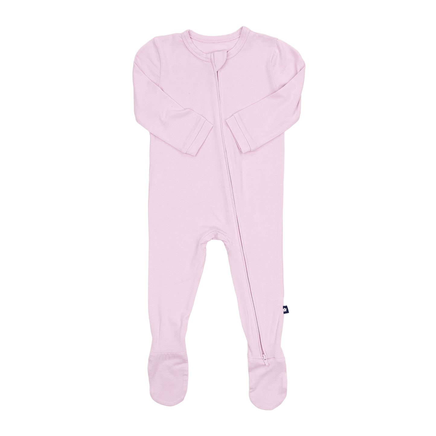Zip Footie in Orchid