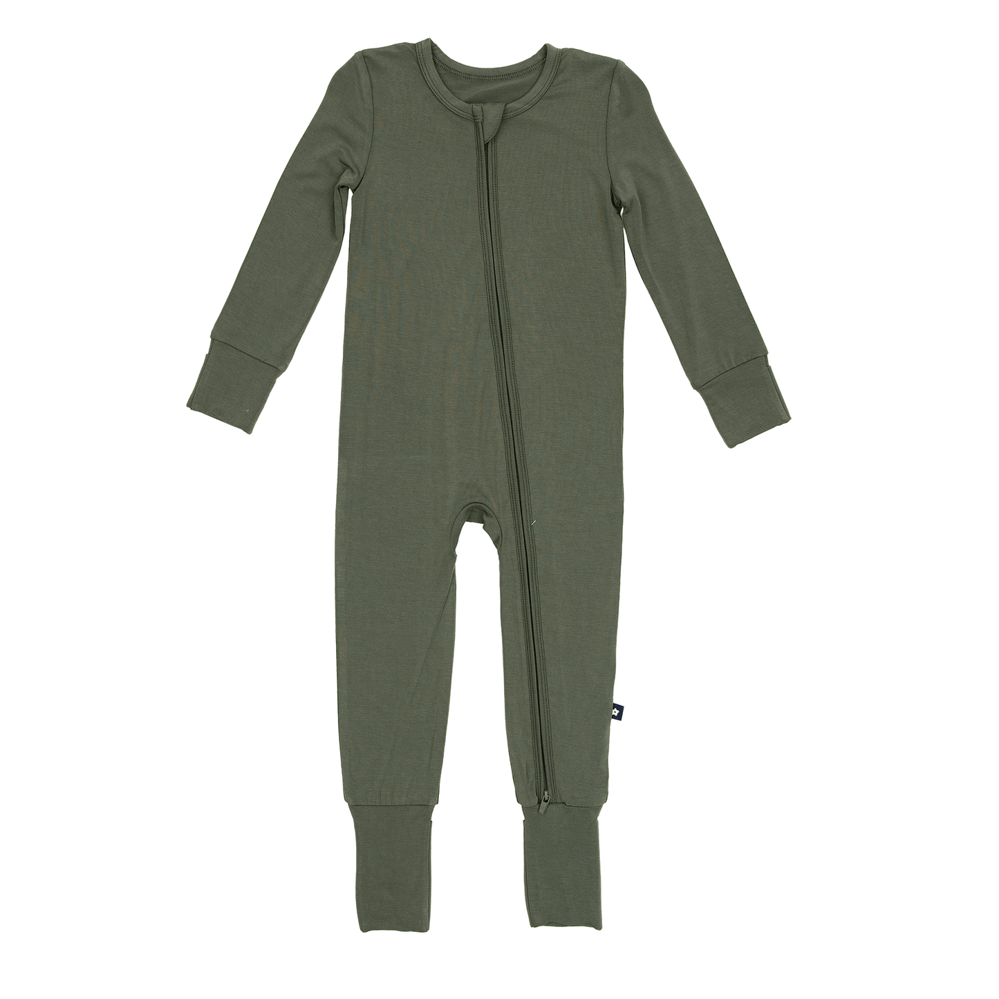 Convertible Footed Romper in Thyme