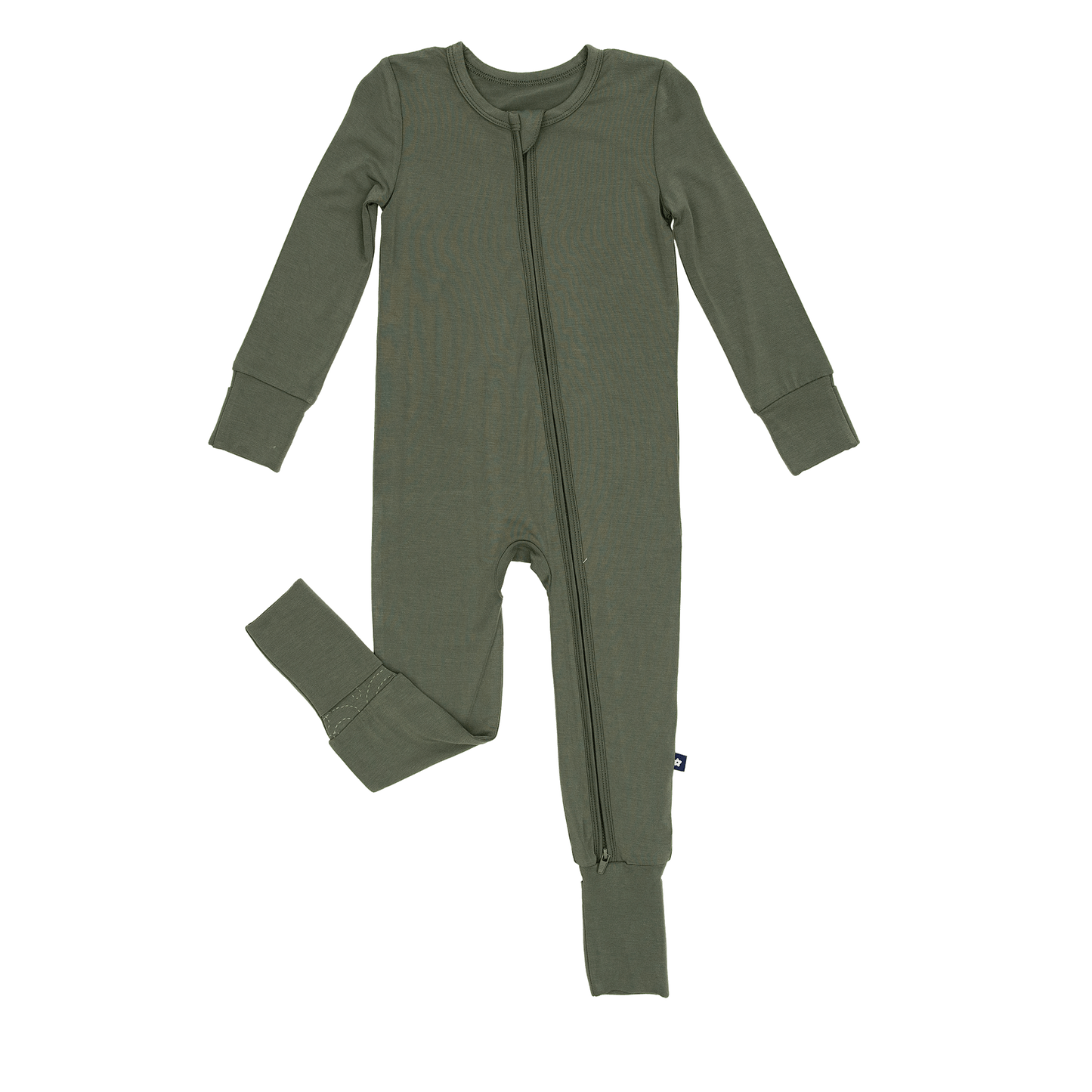 Convertible Footed Romper in Thyme