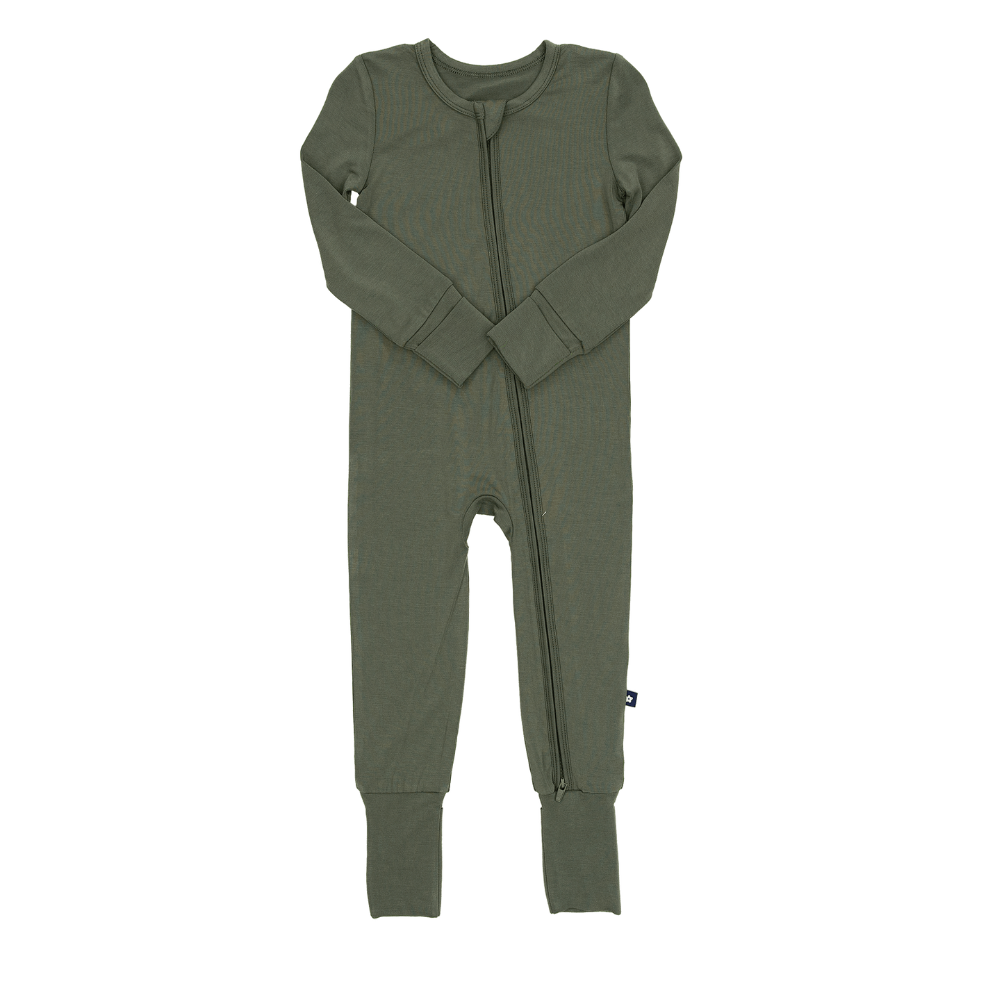 Convertible Footed Romper in Thyme