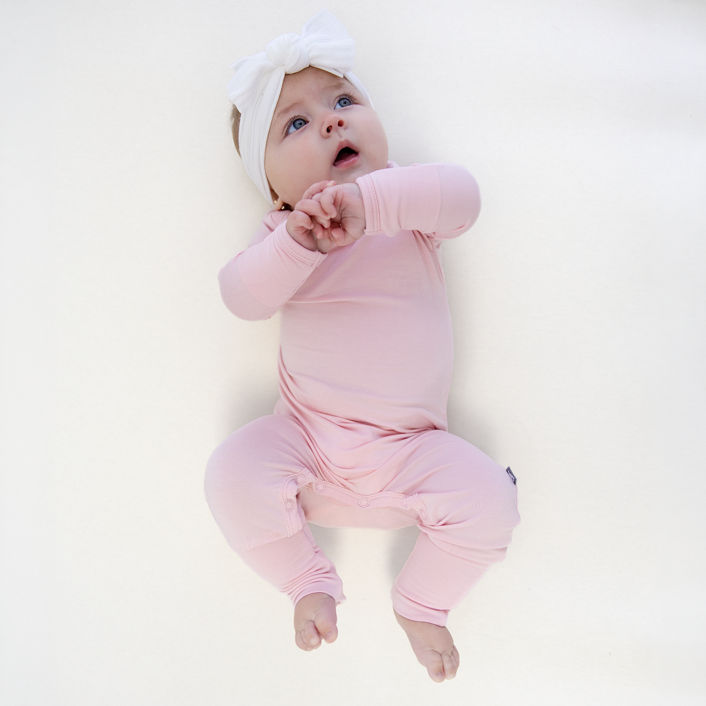 Infant Romper in Blush Pink