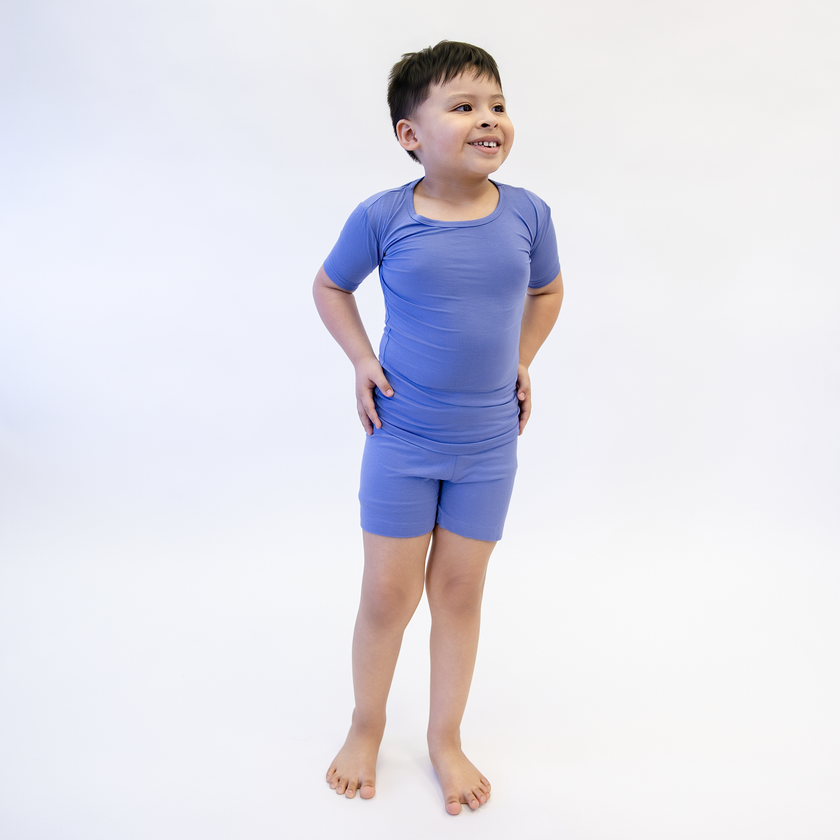 Short PJ Set in Periwinkle