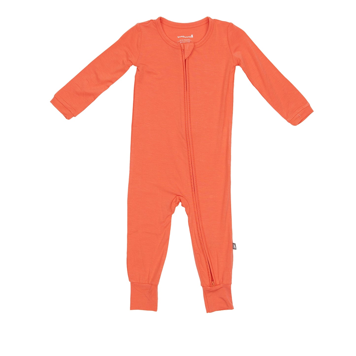 Toddler Zip Romper in Coral