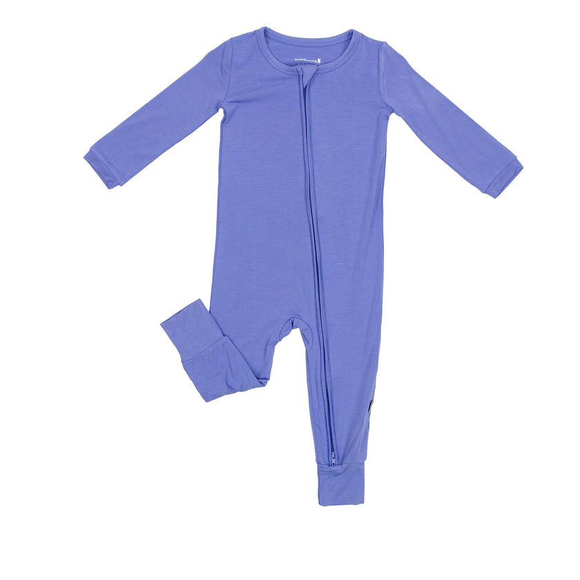 Toddler Zip Romper in Periwinkle