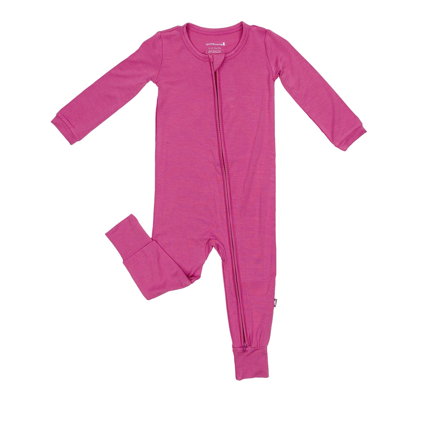Toddler Zip Romper in Rose