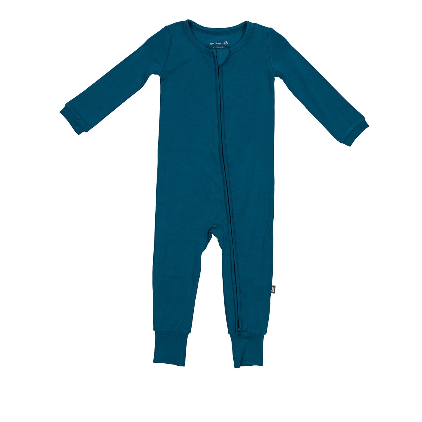 Toddler Zip Romper in Teal