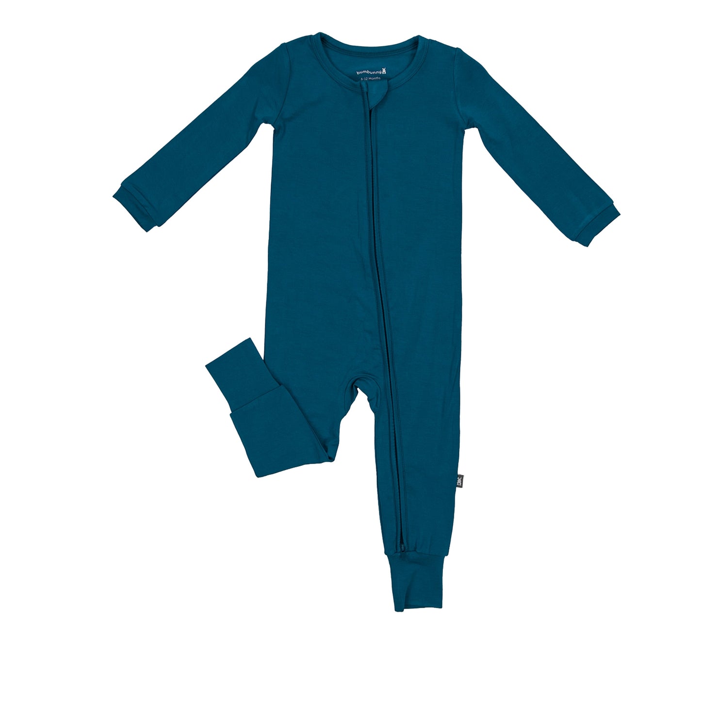 Toddler Zip Romper in Teal