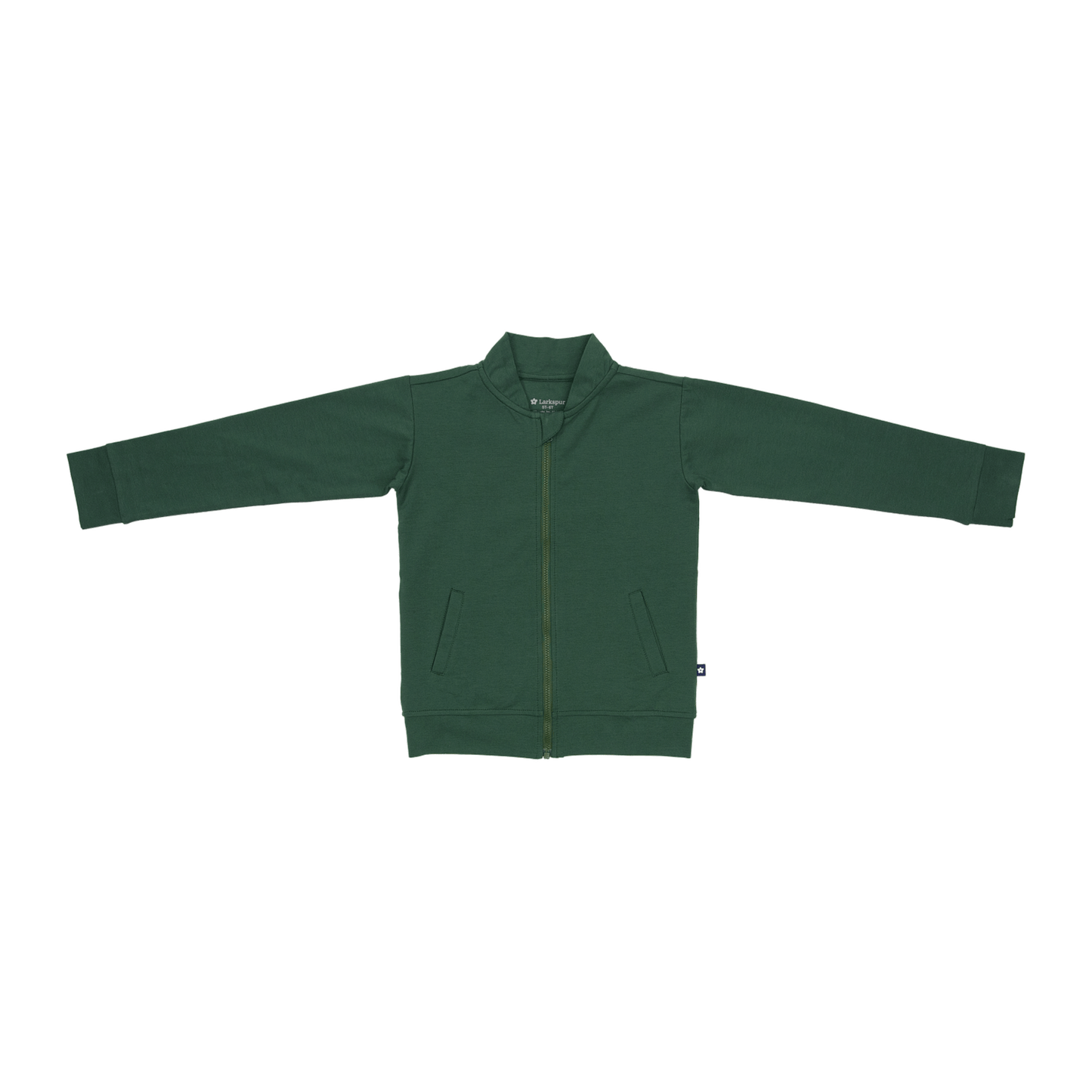 Bomber Jacket in Forest Moss