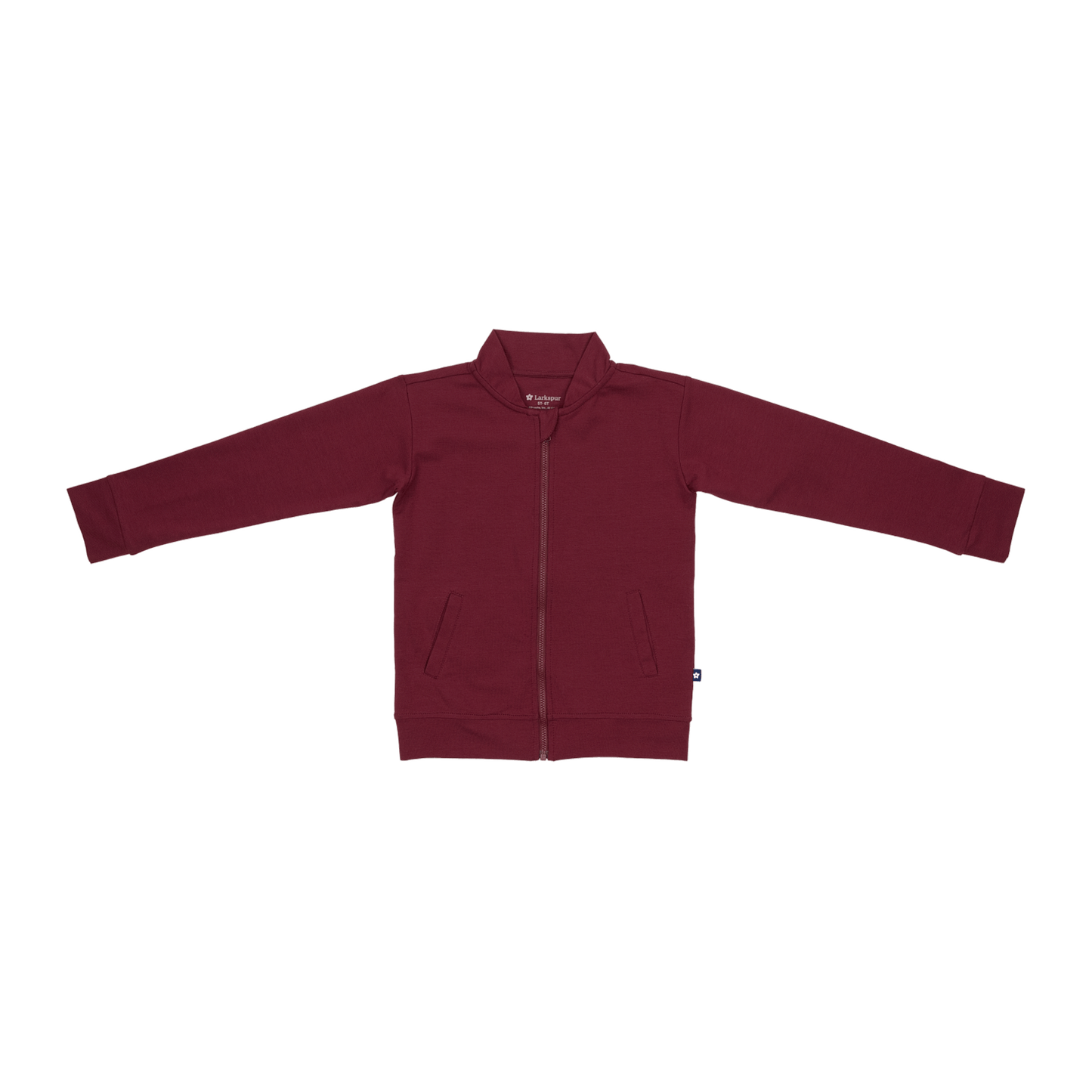 Bomber Jacket in Plum Wine