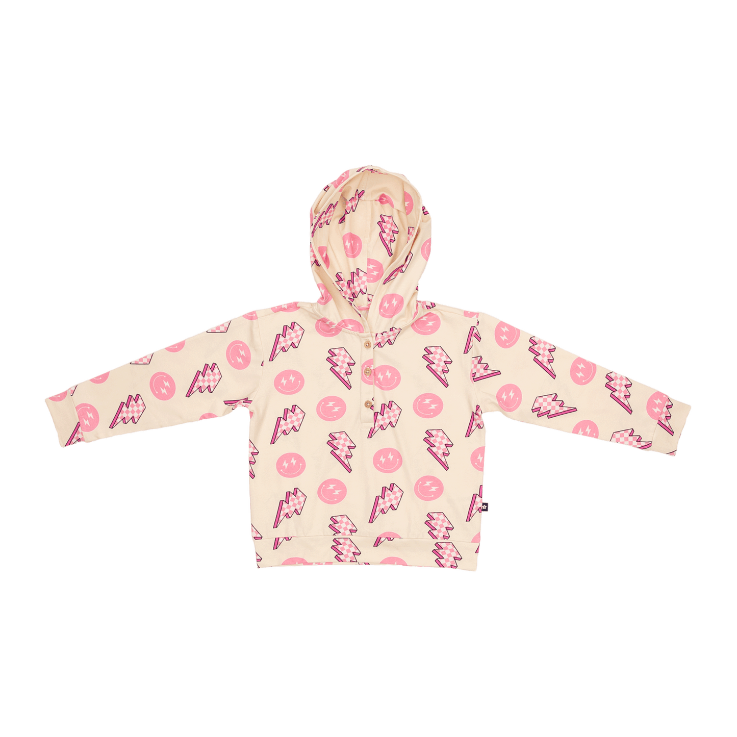 Hooded Sweat Set in Disco Spark