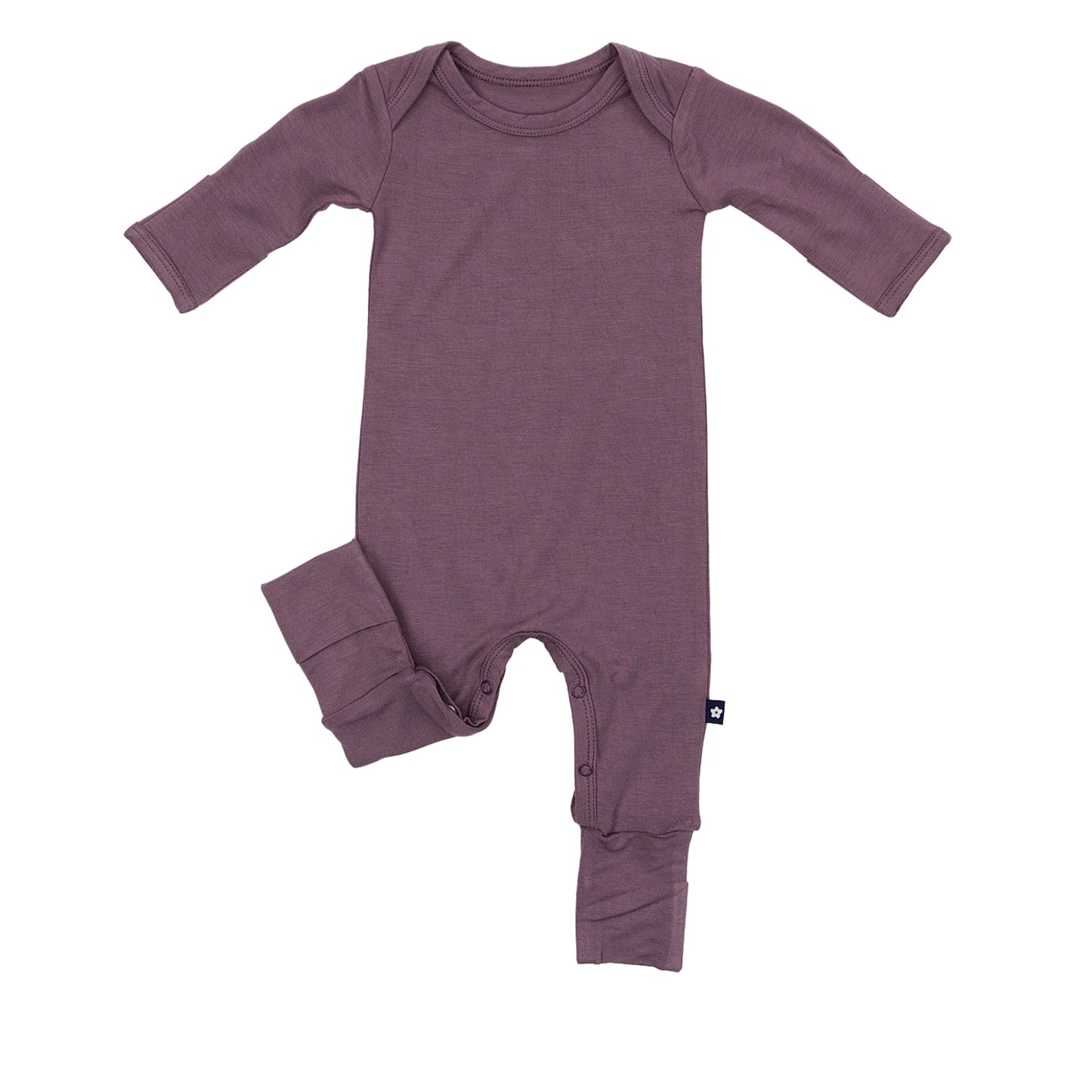 Infant Romper in Plum