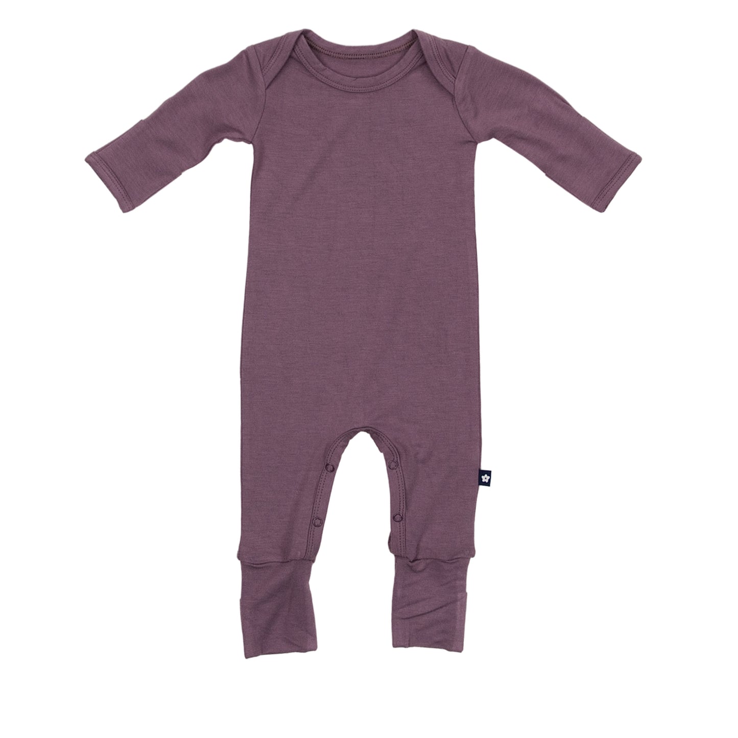 Infant Romper in Plum