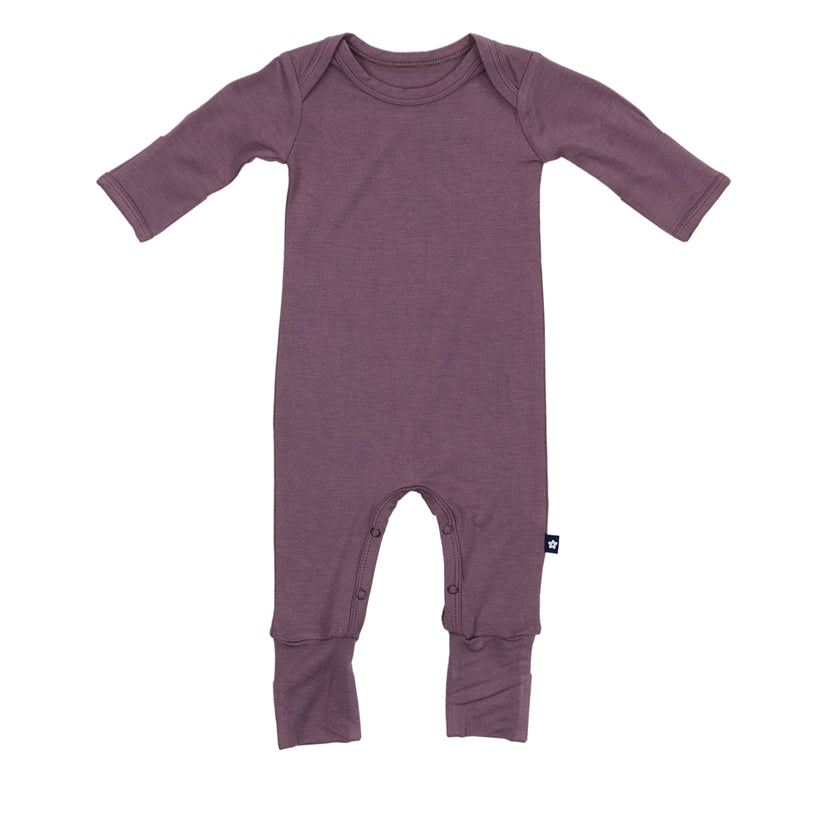 Infant Romper in Plum