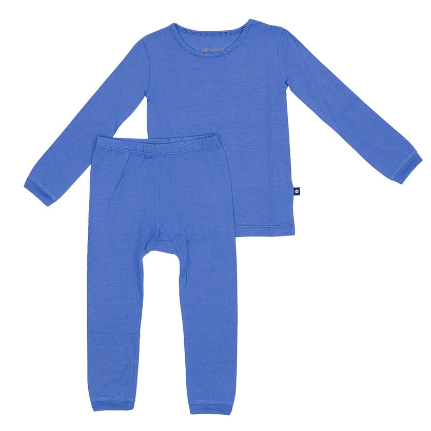 Long Sleeve Pajamas in Harbor