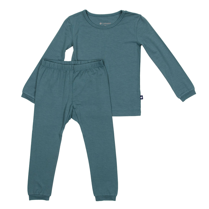 Long Sleeve Pajamas in Pine
