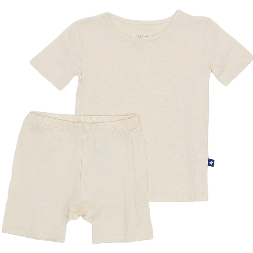Short Sleeve Pajamas in Birch