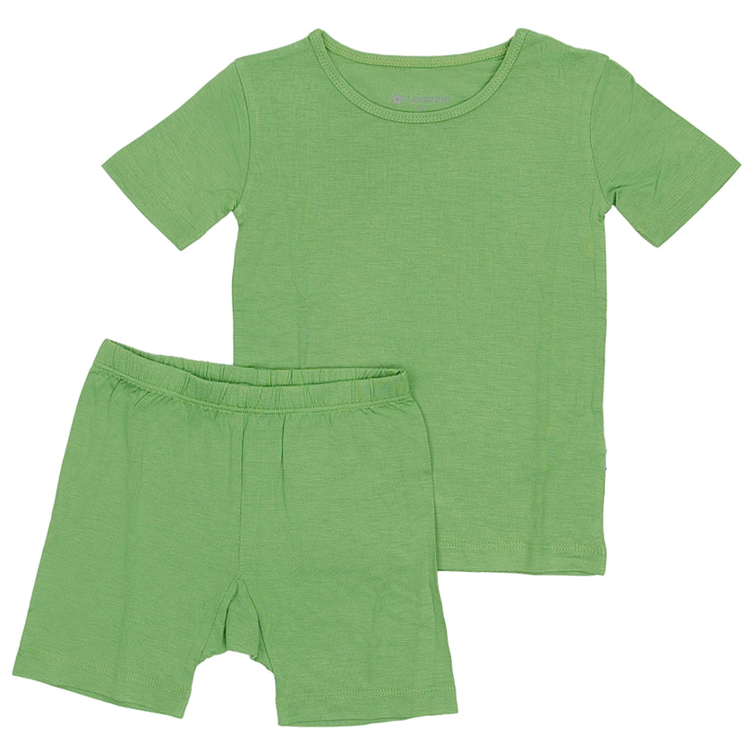 Short Sleeve Pajamas in Moss