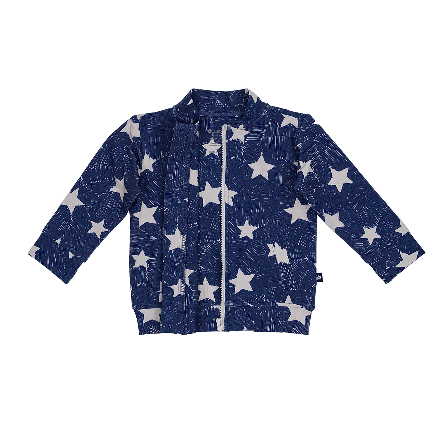 Bomber Jacket in Sky Sparks