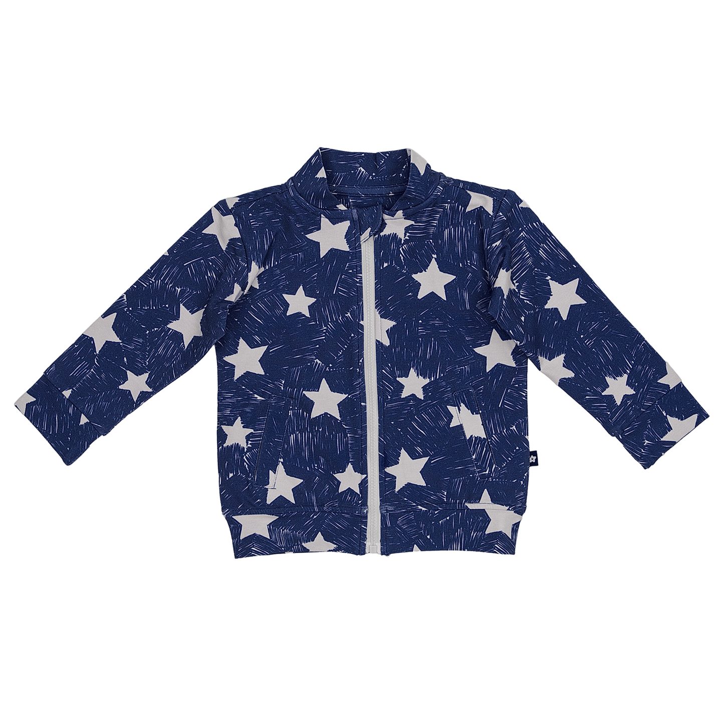 Bomber Jacket in Sky Sparks