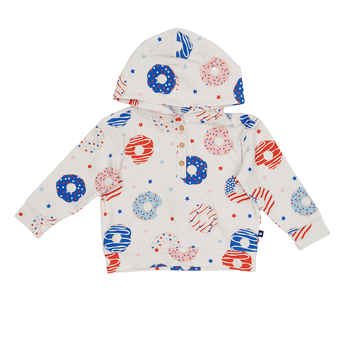 Hooded Sweat Set in Stars, Stripes and Snacks
