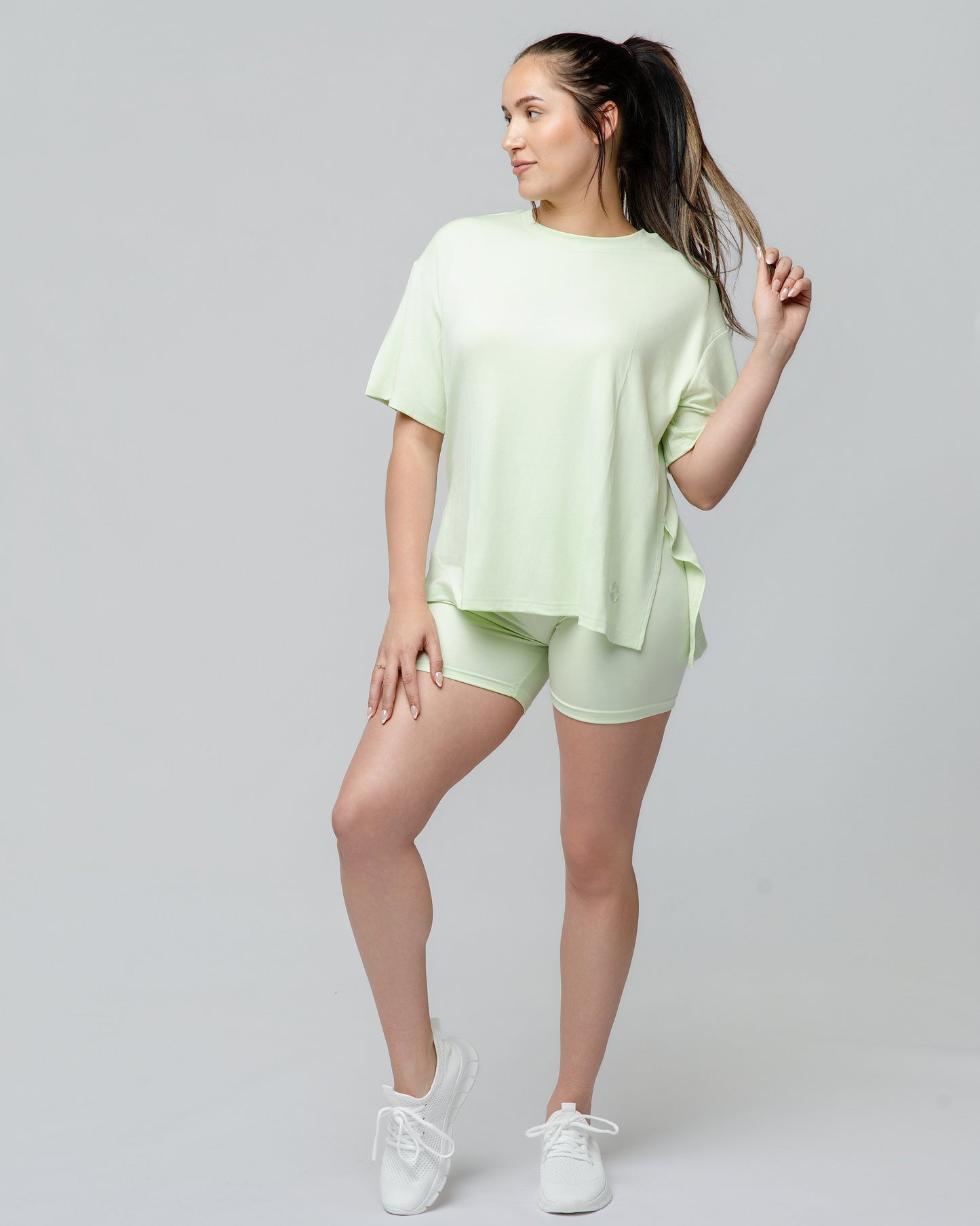 Cloud Lounge Short Set in Mint
