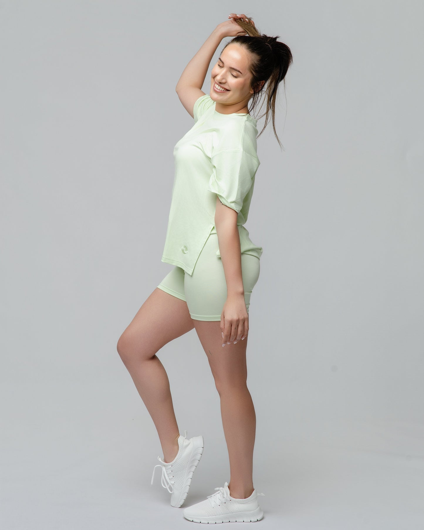 Cloud Lounge Short Set in Mint