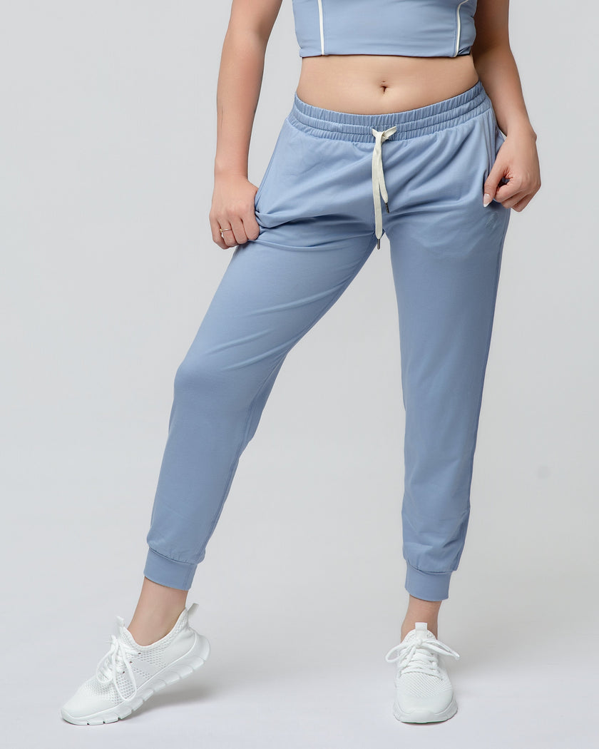 Everyday Jogger in Dusty Blue