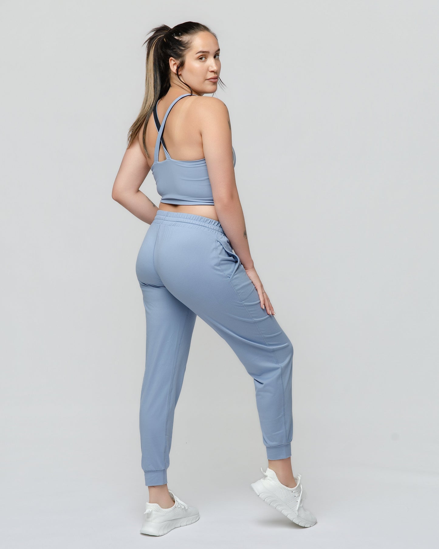 Everyday Jogger in Dusty Blue