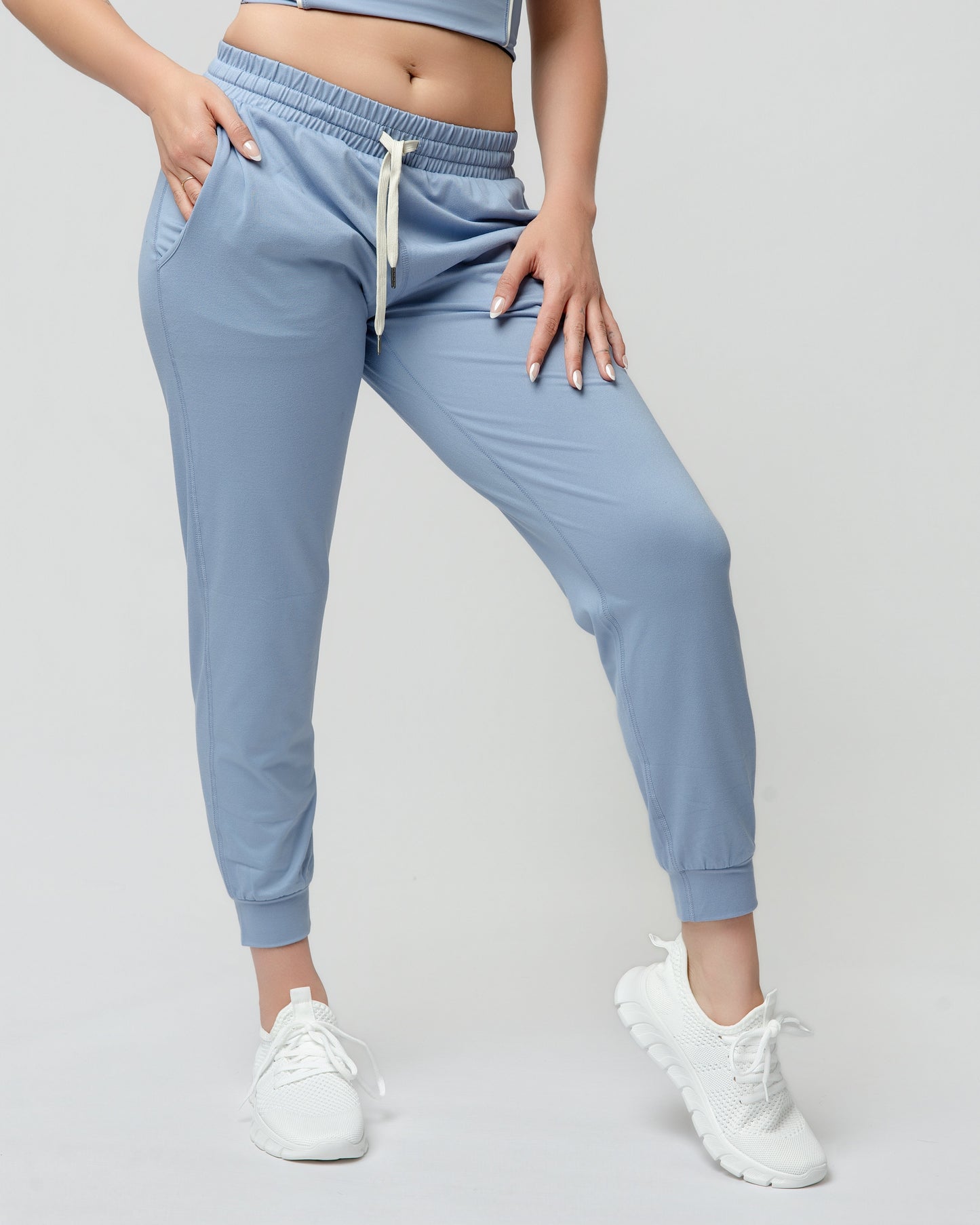 Everyday Jogger in Dusty Blue