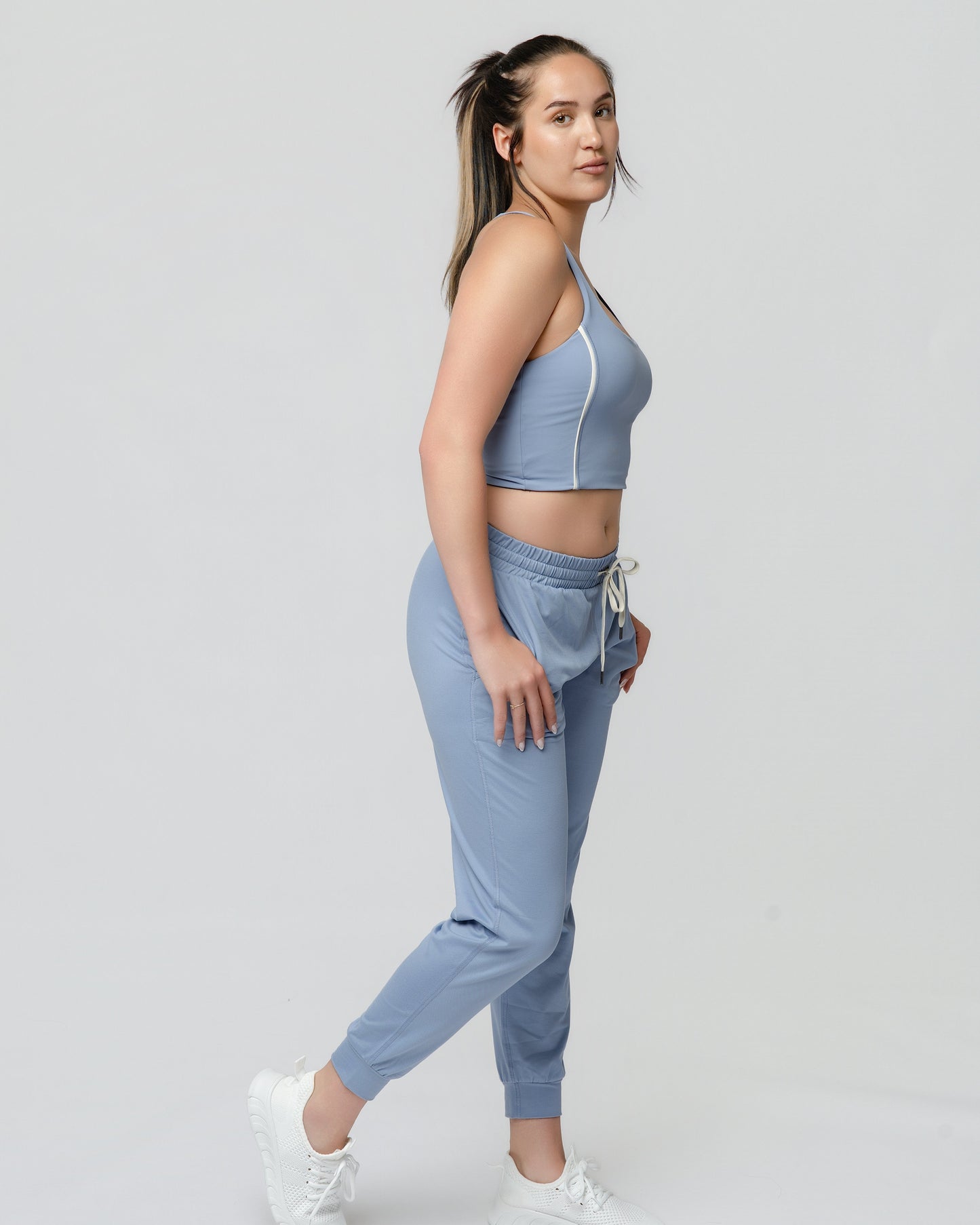 Everyday Jogger in Dusty Blue