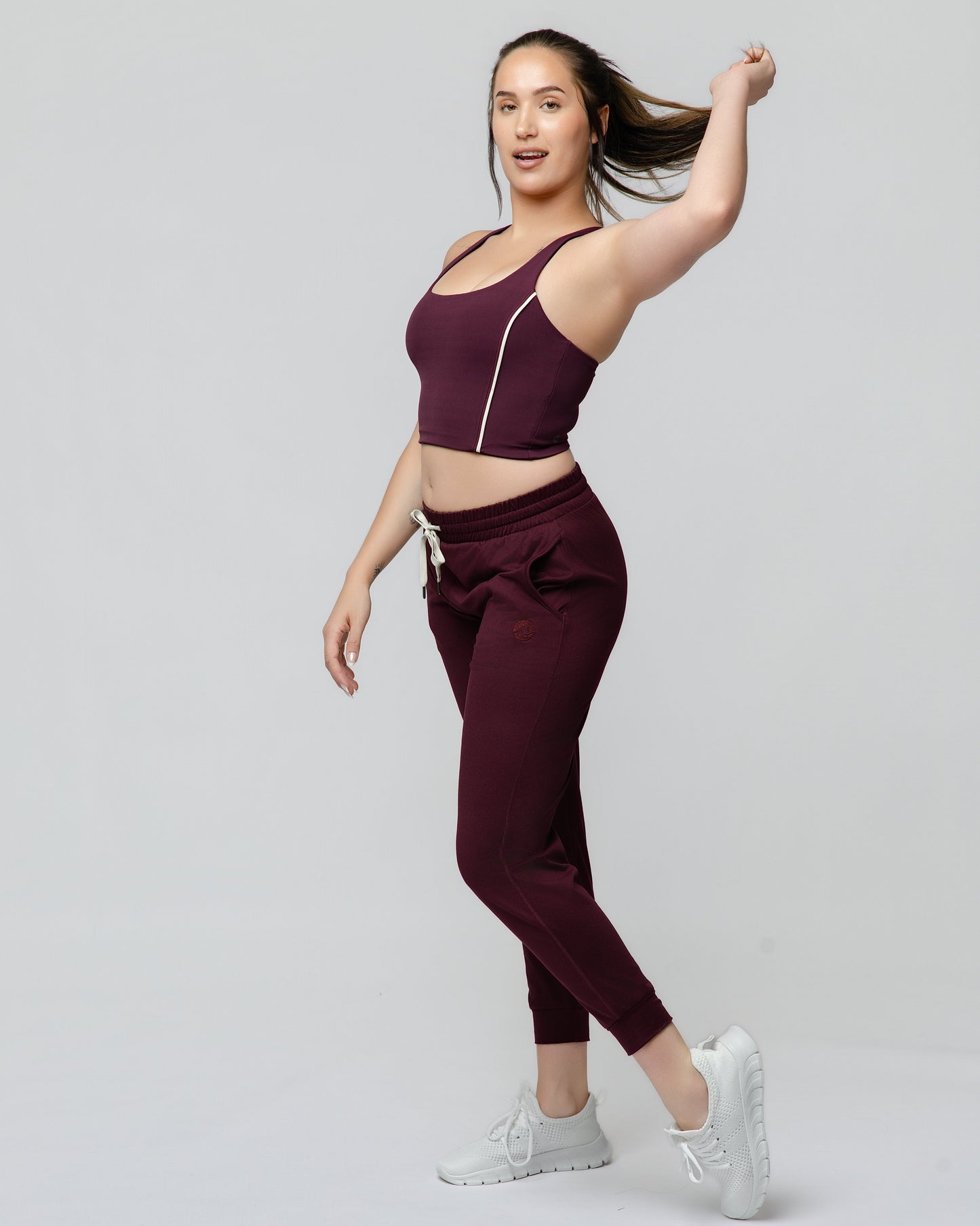 Everyday Jogger in Wine