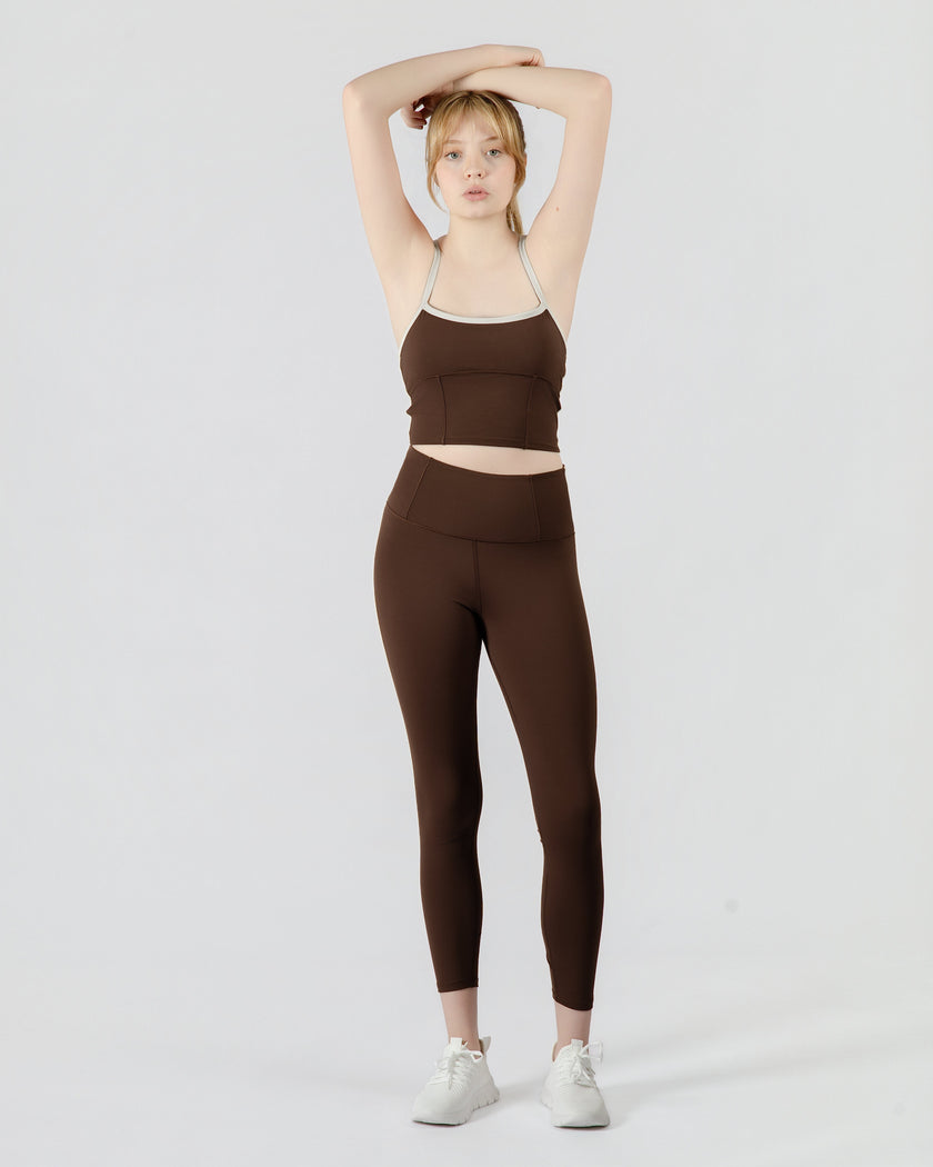 Evo Legging in Brown
