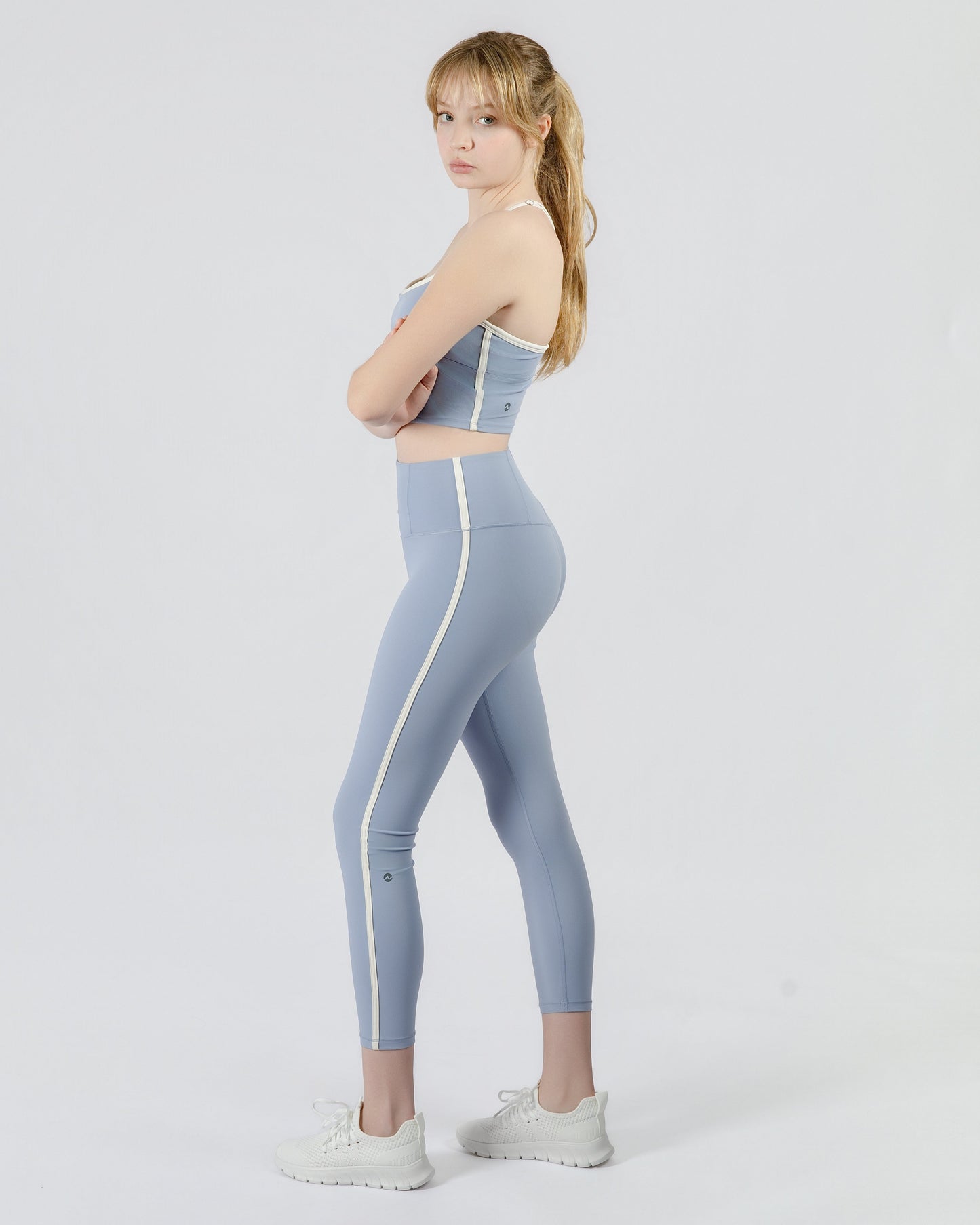 Evo Legging in Dusty Blue